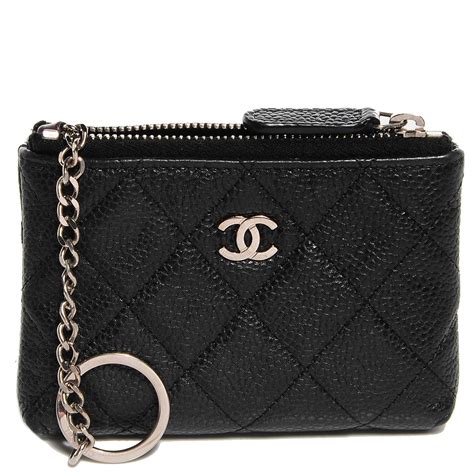 chanel caviar keychain|Small leather goods — Fashion .